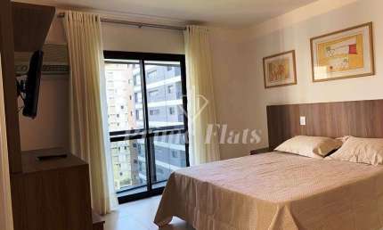 Flat disponível para locação no Hotel Intercity Interative Jardins, com 23m², 1 dormitório e 1 vaga de garagem