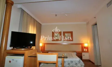 Flat disponível para venda no Quality Suites Oscar Freire em Pinheiros, com de 32m²,  1 dormitório e 1 vaga