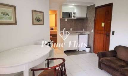 Flat disponível para venda no Morumbi Residence, com 34m², 1 dormitório e 1 vaga