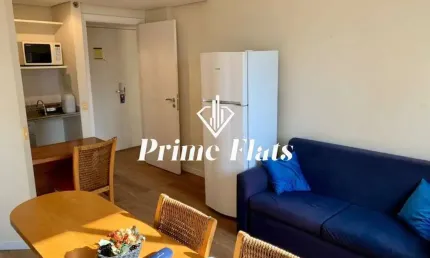 Flat disponível para venda no Mercure São Paulo Moema Times Square Hotel, com 58m², 2 dormitórios e 1 vaga