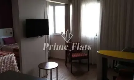 Flat disponível para locação no Quality Suites Alphaville, com 39m², 1 dormitório e 1 vaga