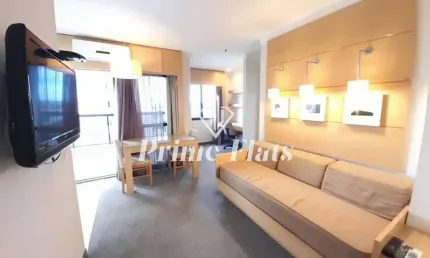 Flat disponível para venda no suites congonhas by atlântica em campo belo, com 44m², 1 dormitório e 1 vaga de garagem