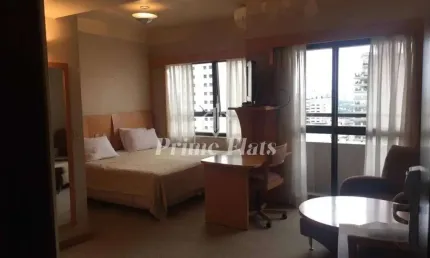Flat disponível para venda no Quality Paulista, com 29m², 1 dormitório e 1 vaga de garagem