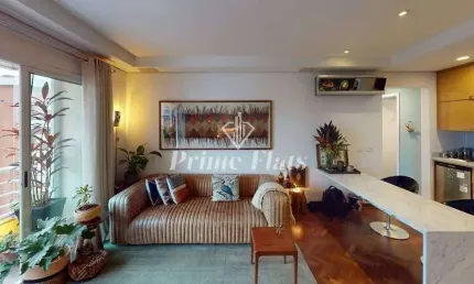 Flat disponível para venda no The Address Capote Valente, com 58m², 1 dormitório e 2 vagas