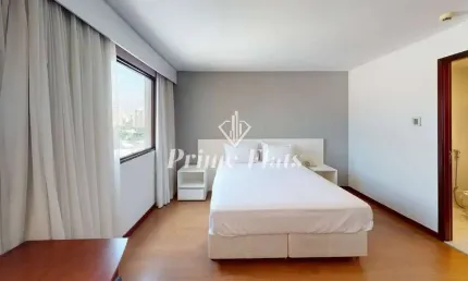 Flat disponível para locação no Wyndham Ibirapuera, com 27m², 1 dormitório e 1 vaga
