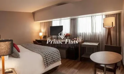 Flat disponível para venda Wyndham São Paulo Berrini, com 29m², 1 dormitório e 1 vaga de garagem