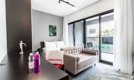 Flat disponível para venda no Condomínio VN Nova Higienópolis, com 33m², 1 dormitório e 1 vaga