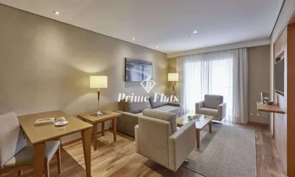 Flat disponível para venda no George V Residence Casa Branca no Jardim Paulista, com 62m², 1 dormitório e 1 vaga