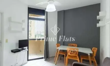 Flat disponível para venda no Condomínio Edifício Moema Studium, com 35m², 1 dormitório e 1 vaga