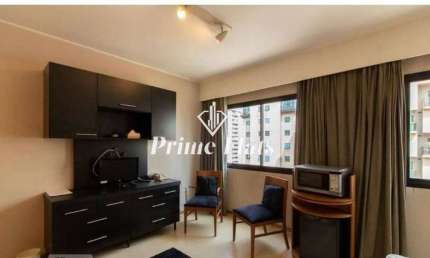 Flat disponível para venda no Hotel Slaviero Essential São Paulo Moema, com 26m², 1 dormitório e 1 vaga