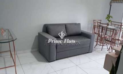 Flat disponível para venda no Edifício São Paulo Suíte Service na Bela Vista, com 36m², 1 dormitório e 1 vaga