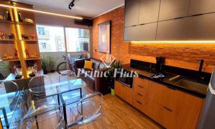 Flat disponível para venda no Condomínio Moema Top Life, com 33m², 1 dormitório e 1 vaga de garagem