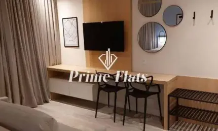 Flat disponível para venda no Transamerica Jardins, com 28m², 1 dormitório e 1 vaga de garagem
