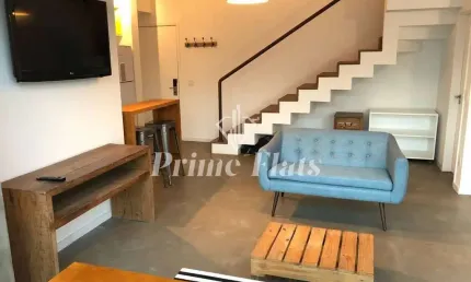 Flat disponível para venda no BHD Brooklin, com 85m², 1 dormitório e 1 vaga