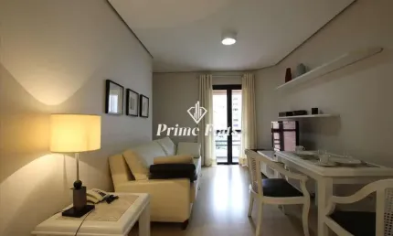 Flat disponível para locação no Condomínio Tiffany Residence, com 45m², 1 dormitório e 1 vaga de garagem