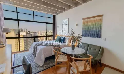 Apartamento disponível para venda no Edifício Copan no Centro Histórico de São Paulo, com 28m² e 1 dormitório
