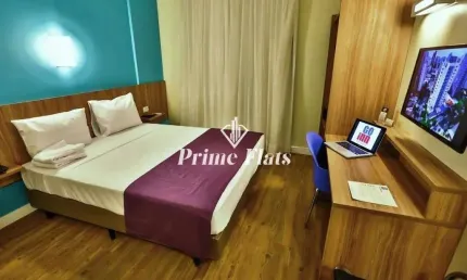 Flat disponível para venda no Go Inn Campinas, com 40m², 1 dormitório e 1 vaga