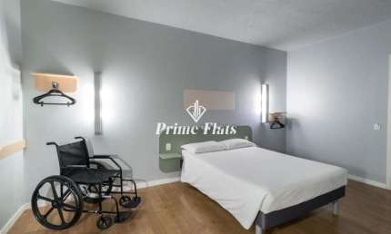 Flat disponível para venda no Ibis Budget Blumenau, com 12m², 1 dormitório e 1 vaga de garagem