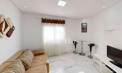 Flat disponível para venda no Condomínio Edifício Moema Studium, com 35m², 1 dormitório e 1 vaga