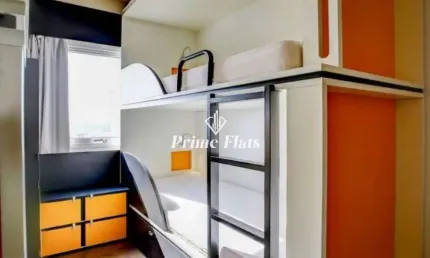 Flat disponível para venda no Íbis Budget Tamboré, com 13m², 1 dormitório e 1 vaga de garagem