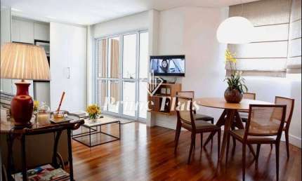 Flat disponível para venda no Estanconfor Villa Olímpia, com 100m², 1 dormitório e 2 vagas de garagem