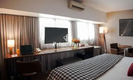 Flat disponível para venda Wyndham São Paulo Berrini, com 29m², 1 dormitório e 1 vaga