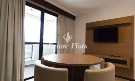 Flat disponível para venda no Transamérica Classic Higienópolis, com 40m², 1 dormitório e 1 vaga