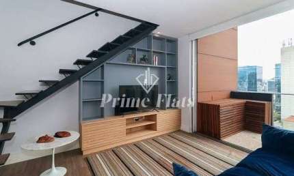 Flat disponível para venda no FL Residence na Vila Olímpia, com 100m², 1 dormitório e 2 vagas