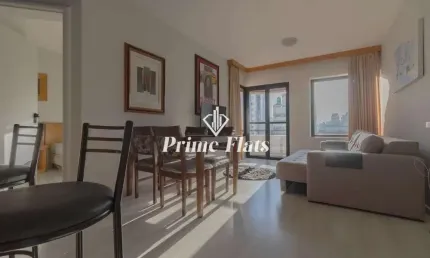 Flat disponível para venda no Travel Inn Conde Luciano, com 50m², 1 dormitório e 1 vaga de garagem