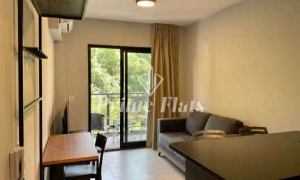 Flat disponível para venda no Klubhaus Higienópolis, com 34m², 1 dormitório e 1 vaga