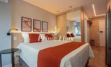 Flat disponível para venda no Edifício Mirant Madalena, com 20m² e 1 dormitório