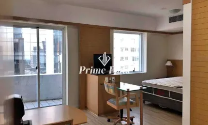 Flat disponível para venda no Astron Riema Paulista Classic Flat na Consolação, com 28m², 1 dormitório e 1 vaga