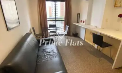Flat disponível para locação no Mercure SP Moema Hotel, com 35m², 1 dormitório e 1 vaga