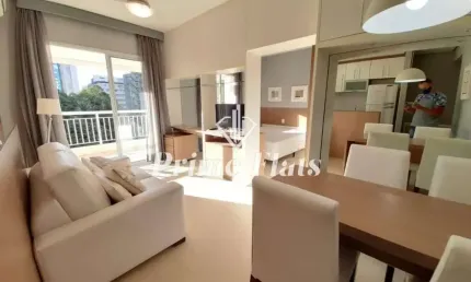 Flat disponível para locação no Ciragan Residence, com 55m², 1 dormitório e 1 vaga