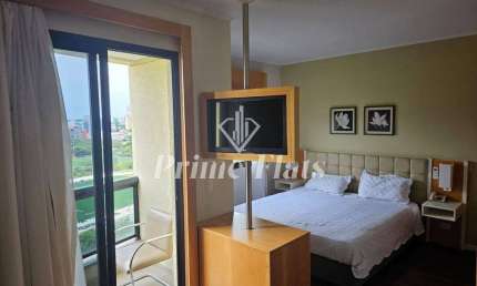Flat disponível para locação no Blue Tree Towers Anália Franco, com 27m², 1 dormitório e 1 vaga de garagem