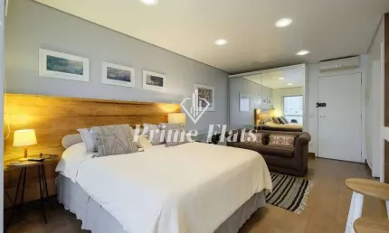 Flat disponível para venda no diseño campo belo, com 37m², 1 dormitório e 1 vaga de garagem