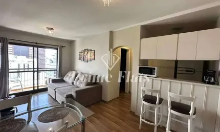 Flat disponível para venda no Mercure São Paulo Alamedas, com 42,70m², 1 dormitório e 1 vaga de garagem