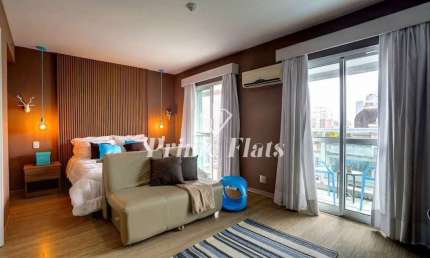 Flat disponível para venda no Transamérica Executive Perdizes, com 29m², 1 dormitório e 1 vaga de garagem