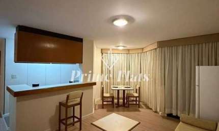 Flat disponível para locação no Astron Baden Baden no Campo Belo, com 54m², 1 dormitório e 1 vaga