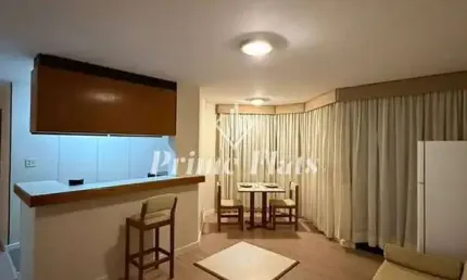 Flat disponível para venda no astron baden baden no campo belo, com 54m², 1 dormitório e 1 vaga