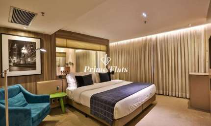 Flat disponível para venda no Radisson Vila Olímpia, com 31m², 1 dormitório e 1 vaga