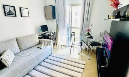 Flat disponível para locação no Residence Plaza Concorde na Bela Vista, com 42m², 1 dormitório e 1 vaga de garagem