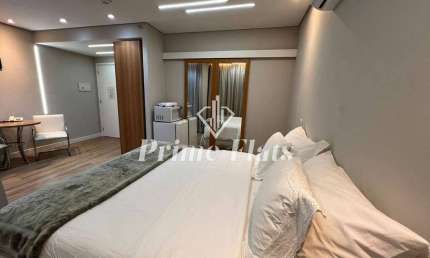 Flat disponível para locação no Clarion Faria Lima, com 27m², 1 dormitório e 1 vaga