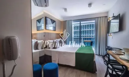 Flat disponível para venda no Setin Downtown São Luís, com 20m² e 1 dormitório