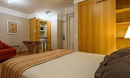 Flat disponível para venda no Transamérica Executive Bela Cintra no Jardim Paulista, com 30m², 1 dormitório e 1 vaga