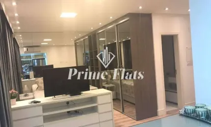 Flat disponível para venda no Condomínio Edifício Diogo Home Boutique na Vila Nova Conceição, com 48m², 1 dormitório e 1 vaga
