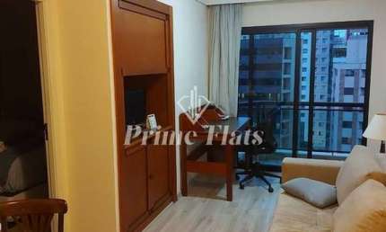 Flat disponível para locação no Estanplaza Nações Unidas, com 42m², 1 dormitório e 1 vaga de garagem