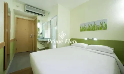 Flat disponível para venda no Ibis Budget Vitoria, com 12m², 1 dormitório e 1 vaga de garagem