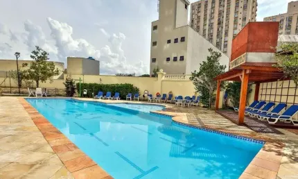Flat disponível para venda Quality Suítes Long Stay Vila Olímpia, com 52m², 2 dormitórios e 1 vaga