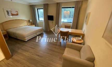Flat disponível para locação no São Paulo Higienópolis Affiliated by Meliá, com 32m², 1 dormitório e 1 vaga